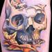 Tattoos - Skull in Forest  - 74455